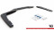 Heck Ansatz Flaps Diffusor passend für BMW 2 Gran Coupe M-Paket F44 schwarz Hochglanz