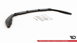 Cup Spoilerlippe Front Ansatz V.2 passend für Ford Mondeo ST-Line Mk5 Facelift schwarz Hochglanz