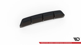 Heck Ansatz Diffusor passend für Ford Mondeo ST-Line Mk5 Facelift schwarz Hochglanz