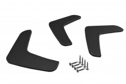 Street Pro Heck Ansatz Diffusor Heckschürze V.1 passend für Mercedes C W204 AMG-Line (FL)