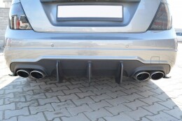 Street Pro Heck Ansatz Diffusor Heckschürze V.2 passend für Mercedes C W204 AMG-Line (FL)