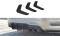 Heck Ansatz Diffusor passend für Heckschürze V.2 passend für Mercedes C W204 AMG-Line (FACELIFT) SCHWARZ