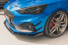 Street Pro Cup Spoilerlippe Front Ansatz für Ford Focus Mk4 St-line SCHWARZ