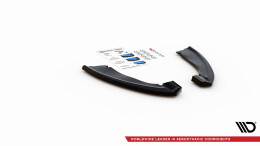 Street+ Heck Ansatz Flaps passend für BMW X5 M F85 schwarz Hochglanz