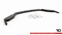 Cup Spoilerlippe Front Ansatz V.1 passend für Lexus GS F Sport Mk4 (L10) schwarz Hochglanz