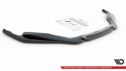 Street+ Spoilerlippe Front Ansatz V.2 passend für Lexus GS F Sport Mk4 (L10) schwarz Hochglanz
