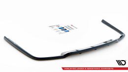 Street+ Mittlerer Diffusor RACE Heck Ansatz passend für Lexus GS F Sport Hybrid Mk4 (L10) schwarz Hochglanz