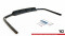 Mittlerer Cup Diffusor Heck Ansatz DTM Look passend für Lexus GS F Sport Hybrid Mk4 (L10) schwarz Hochglanz