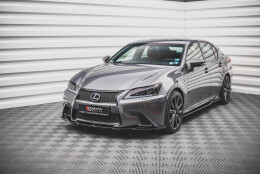 Street+ Seitenschweller Leisten passend für Lexus GS F Sport Mk4(L10) schwarz Hochglanz