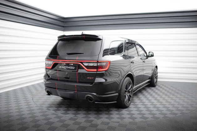 Heck Spoiler Aufsatz Abrisskante für Dodge Durango FL RT / SRT Mk3 schwarz Hochglanz