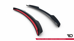 Heck Spoiler Aufsatz Abrisskante passend für Dodge Durango Facelift RT / SRT Mk3 schwarz Hochglanz
