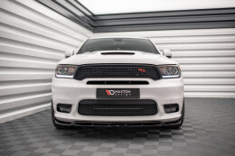 Cup Spoilerlippe Front Ansatz V.1 für Dodge Durango RT / SRT Mk3 FL schwarz Hochglanz