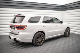 Heck Ansatz Flaps Diffusor passend für Dodge Durango RT Mk3 schwarz Hochglanz