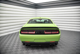 Mittlerer Cup Diffusor Heck Ansatz passend für Dodge Challenger SRT Hellcat Widebody Mk3 schwarz Hochglanz