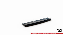 Mittlerer Cup Diffusor Heck Ansatz passend für Dodge Challenger SRT Hellcat Widebody Mk3 schwarz Hochglanz