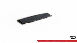 Mittlerer Cup Diffusor Heck Ansatz passend für Dodge Challenger SRT Hellcat Widebody Mk3 schwarz Hochglanz