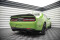 Heck Ansatz Flaps Diffusor passend für Dodge Challenger SRT Hellcat Widebody Mk3 schwarz Hochglanz