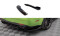 Heck Ansatz Flaps Diffusor passend für Dodge Challenger SRT Hellcat Widebody Mk3 schwarz Hochglanz