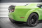 Heck Ansatz Flaps Diffusor passend für Dodge Challenger SRT Hellcat Widebody Mk3 schwarz Hochglanz