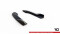 Heck Ansatz Flaps Diffusor passend für Dodge Challenger SRT Hellcat Widebody Mk3 schwarz Hochglanz