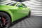 Seitenschweller Ansatz Cup Leisten passend für Dodge Challenger SRT Hellcat Widebody Mk3 schwarz Hochglanz