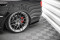 Heck Ansatz Flaps Diffusor passend für Audi S8 D3 schwarz Hochglanz