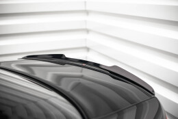 Heck Spoiler Aufsatz Abrisskante passend für Audi S8 D3 schwarz Hochglanz