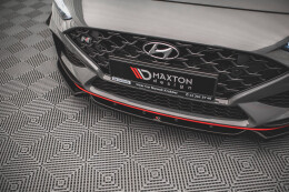 Cup Spoilerlippe Front Ansatz V.1 + Flaps für Hyundai I30 N / I30 N-Line Hatchback/Fastback Mk3 Facelift