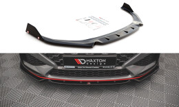 Cup Spoilerlippe Front Ansatz V.1 + Flaps für Hyundai I30 N / I30 N-Line Hatchback/Fastback Mk3 FL