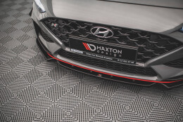 Cup Spoilerlippe Front Ansatz V.1 + Flaps passend für Hyundai I30 N / I30 N-Line Hatchback/Fastback Mk3 Facelift
