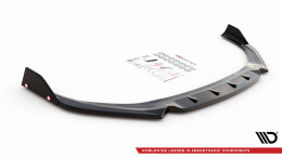 Cup Spoilerlippe Front Ansatz V.1 + Flaps passend für Hyundai I30 N / I30 N-Line Hatchback/Fastback Mk3 Facelift