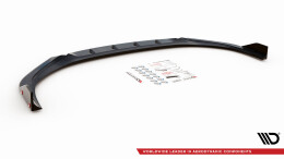 Cup Spoilerlippe Front Ansatz V.1 + Flaps passend für Hyundai I30 N / I30 N-Line Hatchback/Fastback Mk3 Facelift