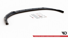 Cup Spoilerlippe Front Ansatz V.2 für Hyundai I30 N Hatchback/Fastback Mk3 Facelift schwarz matt