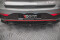 Mittlerer Cup Diffusor Heck Ansatz passend für Hyundai I30 N Hatchback Mk3 Facelift schwarz Hochglanz