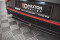 Mittlerer Cup Diffusor Heck Ansatz passend für Hyundai I30 N Hatchback Mk3 Facelift schwarz Hochglanz