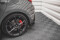 Heck Ansatz Flaps Diffusor V.3 passend für Hyundai I30 N Hatchback Mk3 Facelift schwarz Hochglanz
