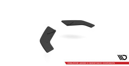 Street Pro Heck Ansatz Flaps Diffusor passend für Hyundai I30 N Hatchback Mk3 Facelift SCHWARZ