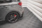 Street Pro Heck Ansatz Flaps Diffusor passend für Hyundai I30 N Hatchback Mk3 Facelift SCHWARZ