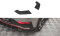 Street Pro Heck Ansatz Flaps Diffusor passend für Hyundai I30 N Hatchback Mk3 Facelift SCHWARZ