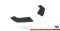 Street Pro Heck Ansatz Flaps Diffusor passend für Hyundai I30 N Hatchback Mk3 Facelift SCHWARZ