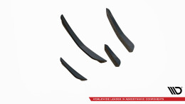 Stoßstangen Flaps Wings vorne Canards für Hyundai I30 N / I30 N-Line Hatchback/Fastback Mk3 FL