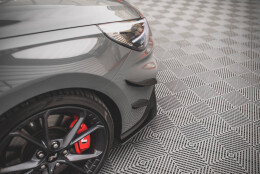 Stoßstangen Flaps Wings vorne Canards passend für Hyundai I30 N / I30 N-Line Hatchback/Fastback Mk3 Facelift