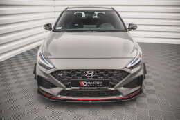 Stoßstangen Flaps Wings vorne Canards passend für Hyundai I30 N / I30 N-Line Hatchback/Fastback Mk3 Facelift