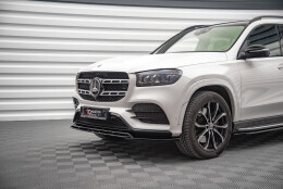 Cup Spoilerlippe Front Ansatz V.1 für Mercedes-Benz GLS AMG-Line X167 schwarz Hochglanz