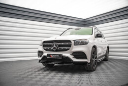 Street+ Spoilerlippe Front Ansatz V.1 passend für Mercedes GLS AMG-Line X167 schwarz Hochglanz