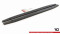 Seitenschweller Ansatz Cup Leisten passend für Mercedes-Benz GLS AMG-Line X167 Carbon Look