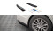 Heck Ansatz Flaps Diffusor passend für Maserati Ghibli Mk3 schwarz Hochglanz