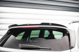 Heck Spoiler Aufsatz Abrisskante für BMW X1 M-Paket F48 schwarz Hochglanz