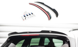 Heck Spoiler Aufsatz Abrisskante passend für BMW X1 M-Paket F48 schwarz Hochglanz