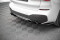 Mittlerer Cup Diffusor Heck Ansatz passend für BMW X1 M-Paket F48 / F48 Facelift schwarz Hochglanz